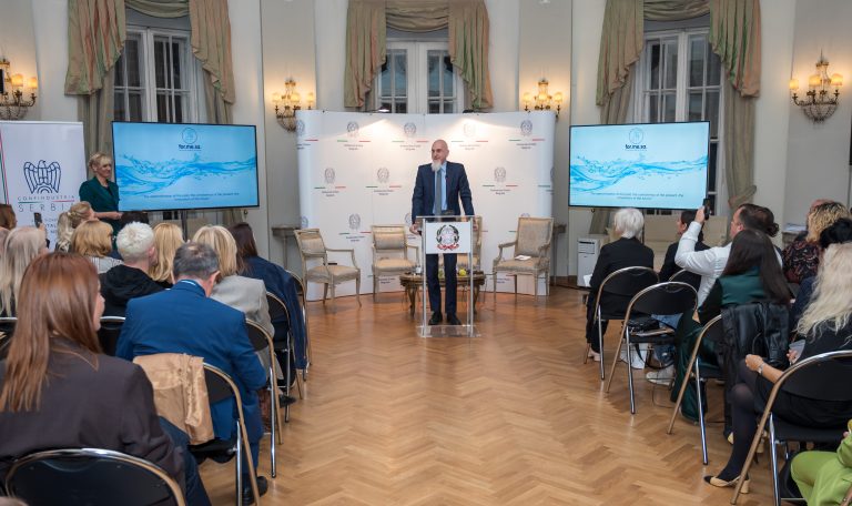 NJ.E. Luka Gori, Ambasador Italije u Srbiji